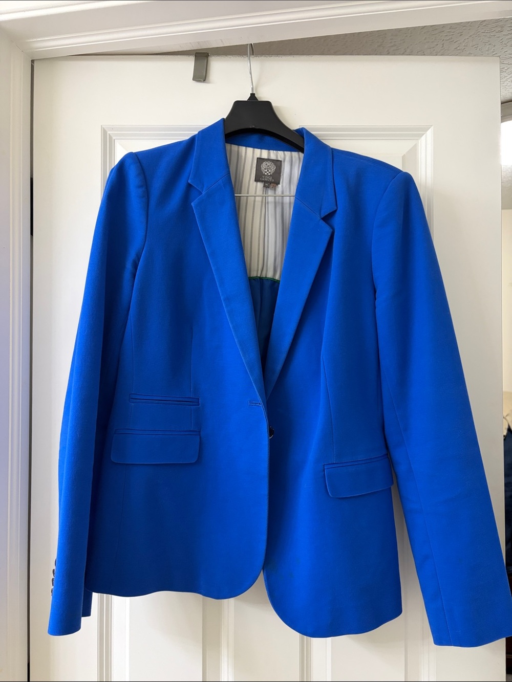Vince Camuto Bright Blue Tailored Blazer